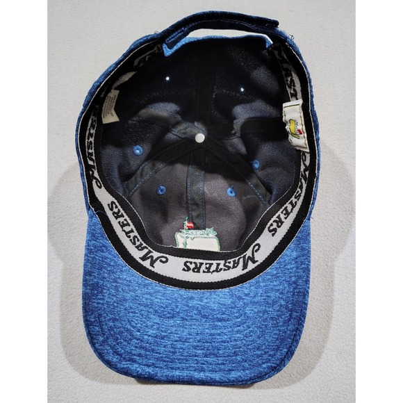 Masters Golf Cap Hat Performance Blue Stretch American Needle Adjustable - Picture 6 of 10